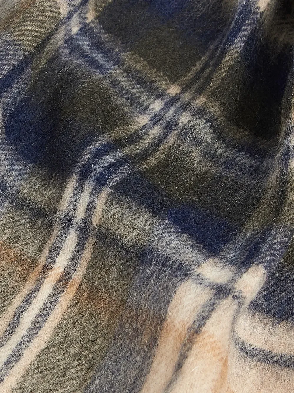 Produktbilde 2 av New Check Tartan Skjerf - Beige/Grønn 