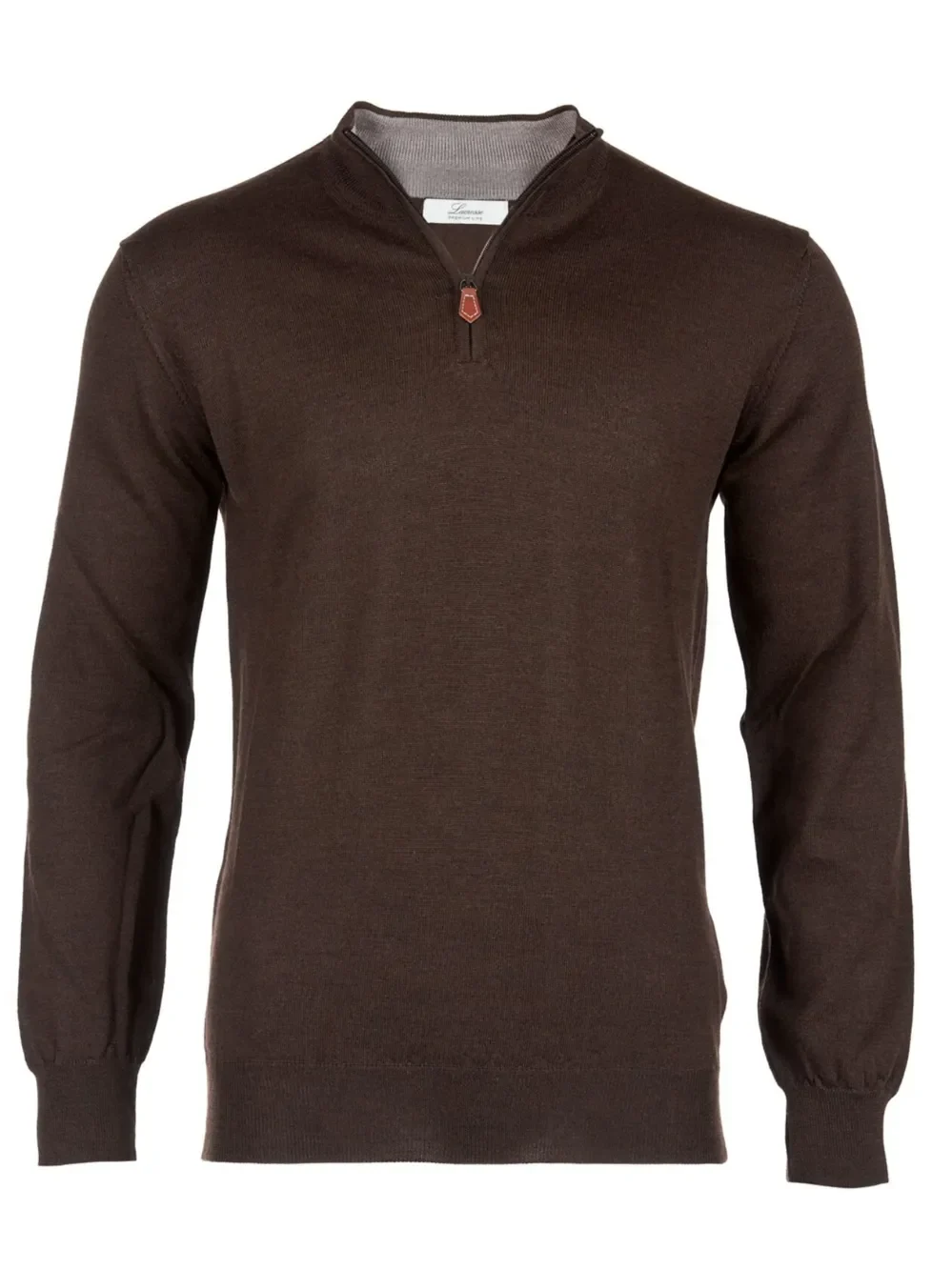 Produktbilde 2 av Bernie Merino Half-zip Genser - Brun